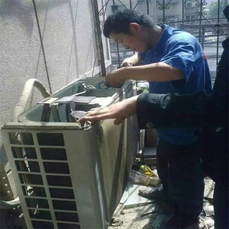 深圳罗湖人民南海尔变频空调f28维修实例